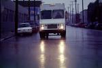 Rain, Showers, panel truck, 17th Street, Potrero Hill, DASV04P14_16