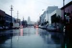 Wet Street, rain, cars, Brannan Street, SOMA, DASV04P14_17