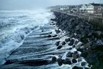 Stormy Weather, Storm Swells, Pacifica California, Rough Ocean, turbulent