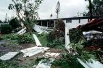 detritus, downed trees, building, house, homes, Hurricane Francis, 2004, rubble, DASV06P12_17