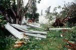 detritus, rubble, trees, building, house, homes, Hurricane Francis, 2004, DASV06P13_01
