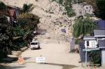 Landslide, La Conchita Geologic Hazard Area, Mud Slide, Ventura County, California, Road Closed Sign, DASV06P13_07