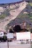 Signage, Landslide, La Conchita Geologic Hazard Area, Mud Slide, Ventura County, California, DASV06P13_09