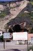 Landslide, Sign, Road Closed, La Conchita Geologic Hazard Area, Mud Slide, Ventura County, California