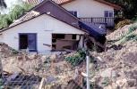 Landslide, Home, House, residential, building, La Conchita Geologic Hazard Area, Mud Slide, Ventura County, California, DASV06P13_12