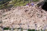 Landslide, Mudslide, rockslide, La Conchita Geologic Hazard Area, Mud Slide, Ventura County, California, DASV06P14_02
