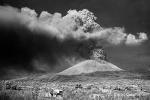 Mount Vesuvius, Erupting, Eruption, Explosion, smoke, Volcano, Italy, DAVV01P04_09B