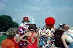 Gathering of Clowns making Balloon Animals, ECAV02P06_19