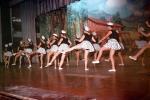 Navy Hats, Women, Mini Skirts, Dancing, Women Dancing on Stage, Tutu, 1950s, EDAV01P05_14