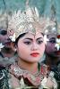 Girls at a Parade Celebration, Crown, necklace, Ubud, EDAV02P13_13B