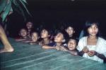 Audience, Siberut, West Sumatra, Mentawai Islands, Indonesia, Spectators