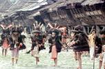 War Dance, Ethnic Costume, natives, Nias, Sumatra, Indonesia, EDAV03P11_08
