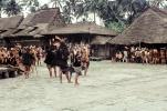 War Dance, Grass Thatched Roof, buildings, Nias, Sumatra, Indonesia, Sod, EDAV03P11_11