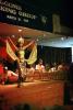 Legong Dancers, ethnic costume, native, Balinese Gamelan Orchestra, stage, Bali, EDAV03P12_17