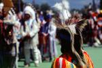 Male Dancer, ethnic costume, headdress, feathers, EDAV04P02_13