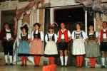 Tyrolean Folk Songs, Men, Women, Lederhosen, skirts, stockings, Native Costume, Innsbruck, Austria, August 1963, 1960s, EDAV04P06_15