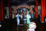 Hong Kong, Stage, Traditional Dance, ethnic costume, October 1962, 1960s