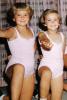 Ballet, 1950s, smiling girls, EDNV01P02_09C