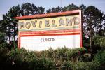 drive-in, Movieland, Closed, Signage, marquee