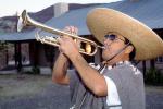 Trumpet Player, Lajitas, Texas, EMAV01P13_04