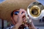 Trumpet Player, Lajitas, Texas, EMAV01P13_05