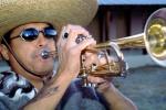 Trumpet Player, Lajitas, Texas, EMAV01P13_06
