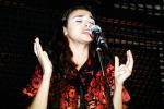 singer, singing, women, female, microphone, Cairo, Egypt