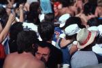 JFK Stadium, Live Aid Benefit Concert, 1985, Philadelphia, Audience, People, Crowds, Spectators, EMCV01P05_14