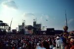 JFK Stadium, Live Aid Benefit Concert, 1985, Philadelphia, Audience, People, Crowds, Spectators, EMCV01P10_17
