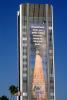 Save the Giant Sequoias, NRDC, 200 foot high banner by Wernher Krutein, Sunset Blvd, Hollywood, highrise building, EPBV01P10_01