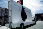 Moving Billboard Truck, eggplant, nutrio.com