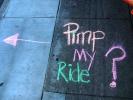 Pimp My ride, chalk on a sidewalk, EPGD01_001