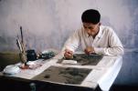 Craftsman, Painting, Beijing, China