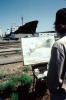 Man, Painter, Docks, SOMA, The Embarcadero, San Francisco, EPPV01P03_18