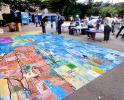 street chalk painting, artwork, sidewalk, EPPV01P09_03