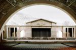 Passion Play Theatre, arch, seating, stage, ETAV02P09_16