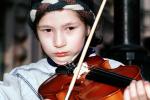 Girl Playing Violin, ETBV01P07_13