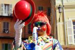 Clown, hat, Saxophone, Nice-France, ETBV01P08_15
