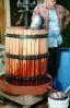 Oak Wine Barrels, press, crusher, FAWV02P04_01