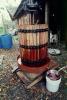 Oak Wine Barrels, press, crusher, FAWV02P04_03