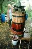 Oak Wine Barrels, press, crusher, FAWV02P04_08