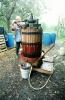 Oak Wine Barrels, press, crusher, FAWV02P04_09