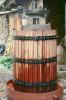 Oak Wine Barrels, press, crusher