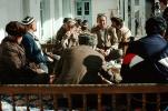 Men, eating, food, sitting, Samarkand, FDAV01P07_13