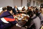 Men, eating, food, sitting, Samarkand, FDAV01P07_14