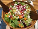 Salad, Lettuce, bowl, vegetables, FDND01_122