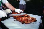 Roasted Pig, Roast, Knife, FDNV02P02_13