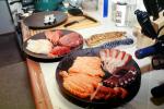 sushi, sashimi, plates, platters, raw, FDNV02P06_06