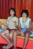 Licking a Lollipop, Teens, Laughing, Party, 1960s, FDNV02P14_07C