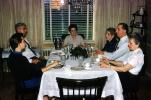 Dinner, Woman, Man, Plates, Formal, 1950s